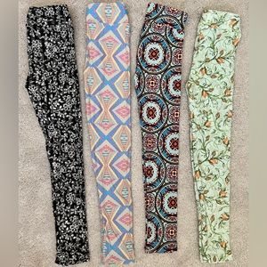NWT LuLaRoe Girls’ Leggings (L/XL) - Bundle